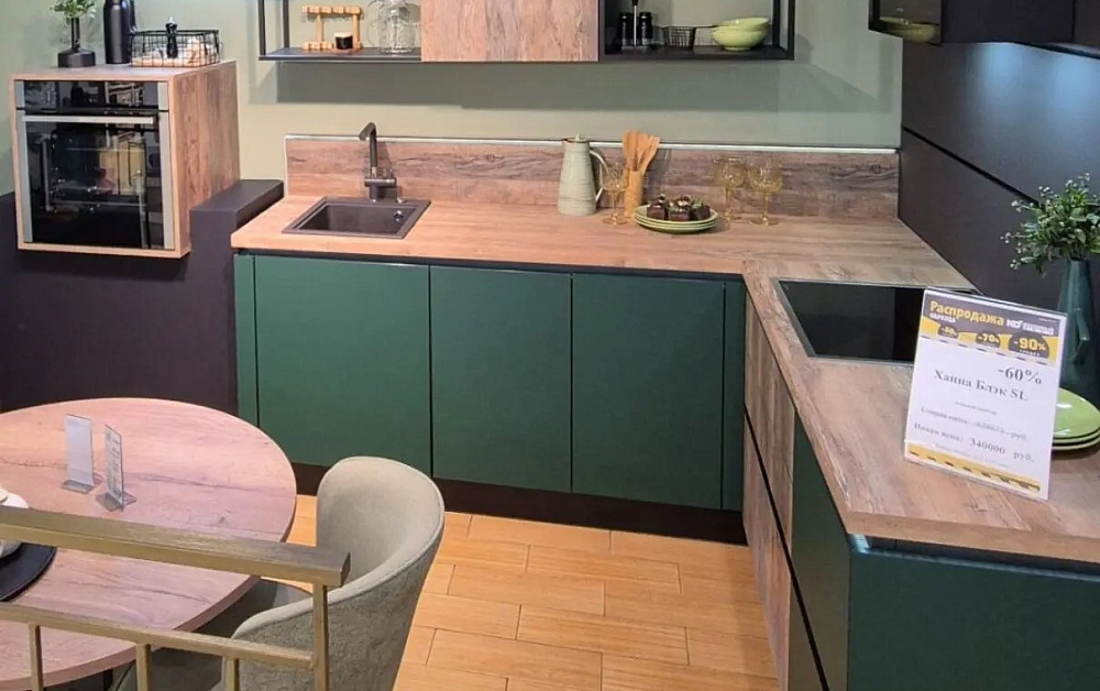 Кухня Ханна Блэк SL / г.Люберцы