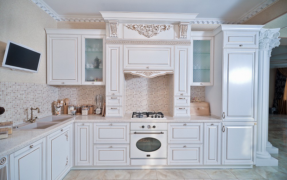 Кухня Виконт белый