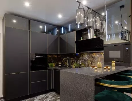 Темная кухня в Самаре