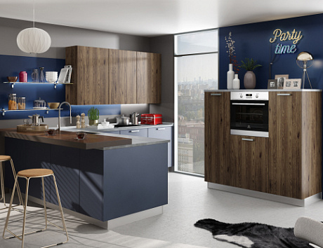 Синяя кухня