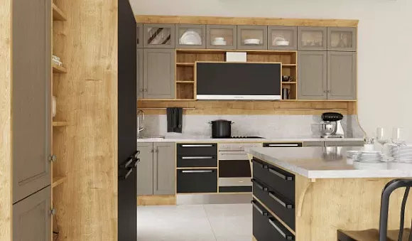 Серая кухня в Сызрани