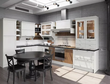 Белая кухня в Санкт-Петербурге