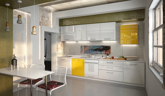 Белая кухня в Мурманске