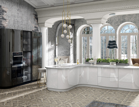 Белая кухня в Мурманске