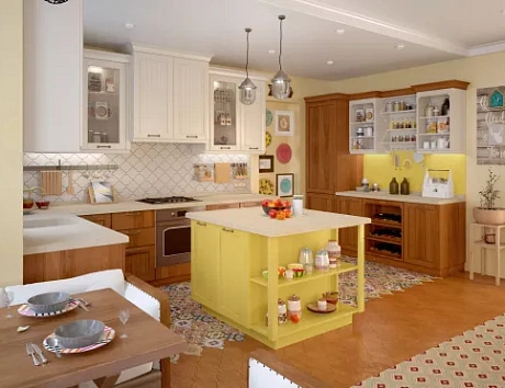 Желтая кухня в Нальчике