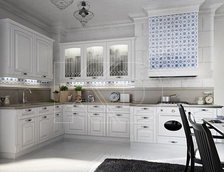 Белая кухня современная классика