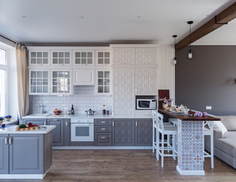 Серая кухня в Сызрани