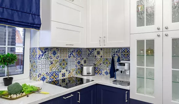 Синяя кухня в Наро-Фоминске