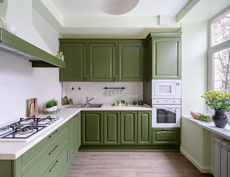 Выбор цвета современной кухни