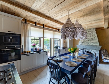 Синяя кухня в Казани