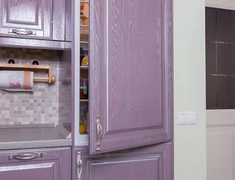 Фиолетовая кухня в Ярославле