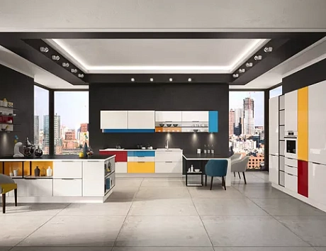 Красная кухня в Екатеринбурге