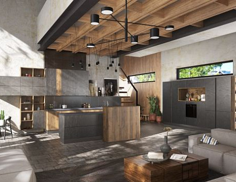 Кухня с островом