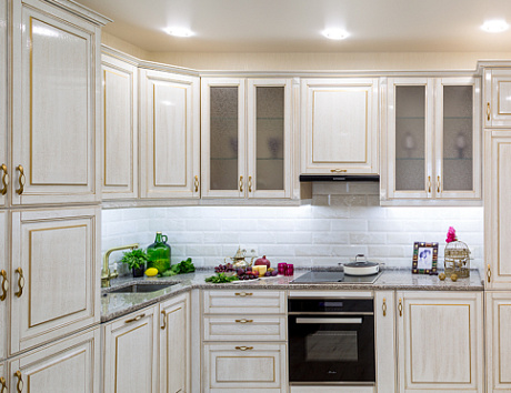 Бежевая кухня во Владикавказе