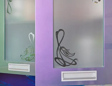 Фиолетовая кухня в Ярославле