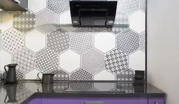 Фиолетовая кухня во Владивостоке