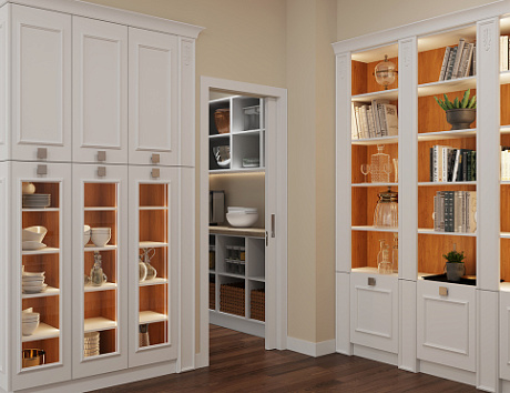 Светлая кухня в Санкт-Петербурге