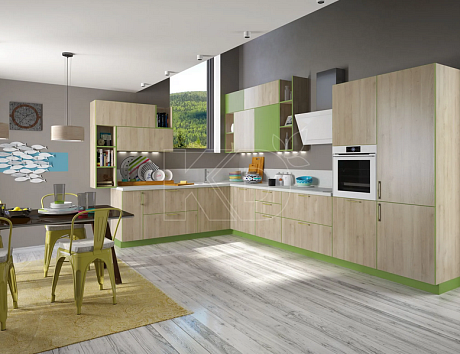 Угловые кухни модерн