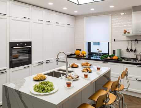 Кухни из массива дерева