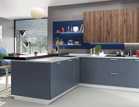 Синяя кухня в Тольятти