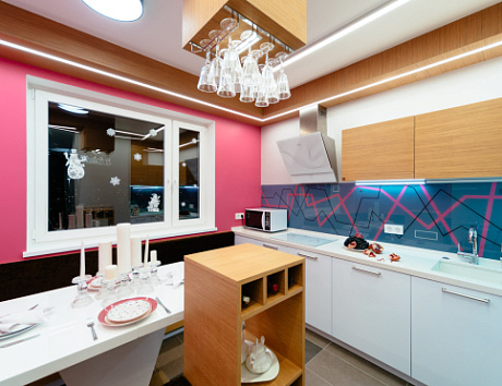 Светлая кухня в Арзамасе