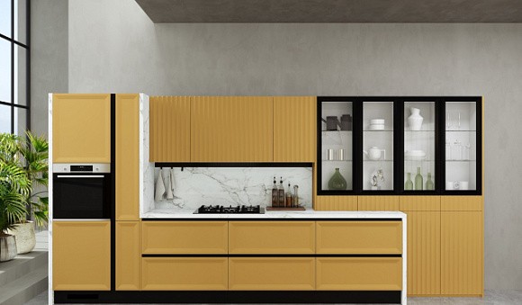 Кому подойдет П-образная кухня?