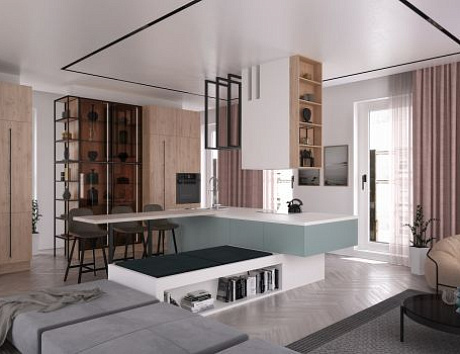 кухни в скандинавском стиле