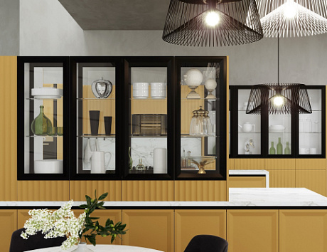 Желтая кухня в Ярославле