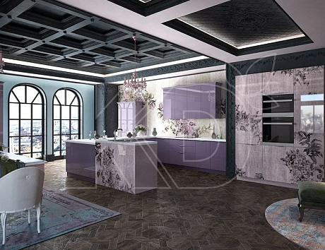 Современный дизайн кухни модерн