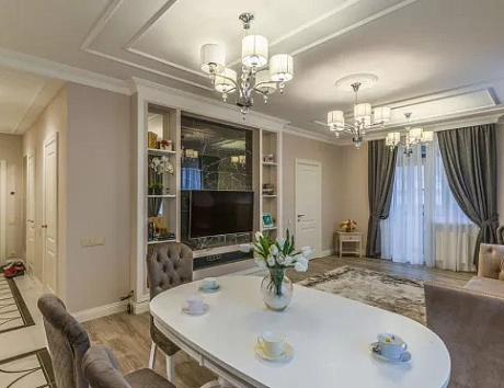 Глянцевая кухня в Анапе