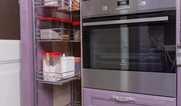 Фиолетовая кухня в Ярославле