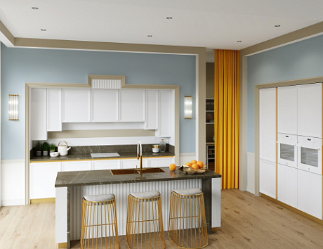 цвет кухонной мебели