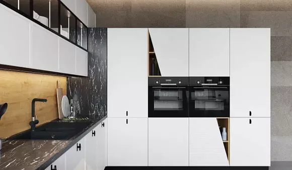 Светлая кухня в Арзамасе