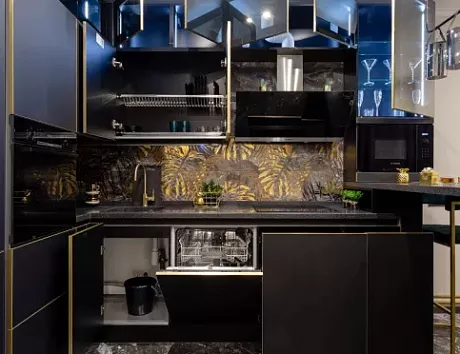 Черная кухня в Новосибирске