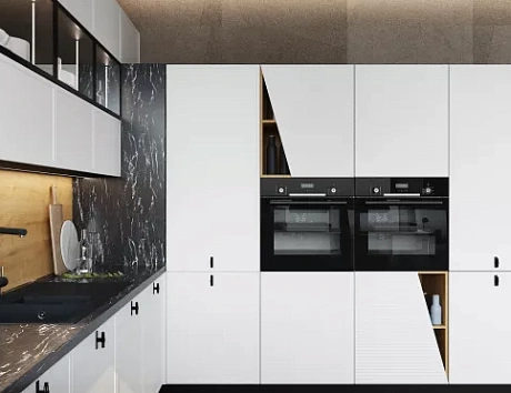 Светлая кухня в Обнинске