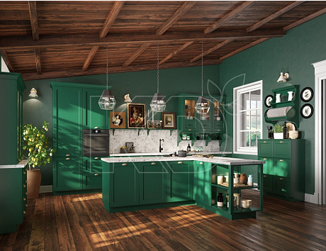 Деревянная кухня