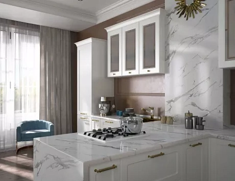 Серая кухня в Самаре