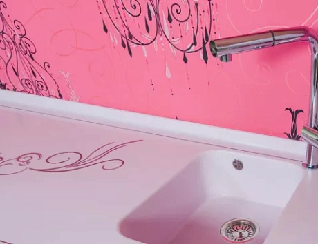 Фиолетовая кухня в Ярославле