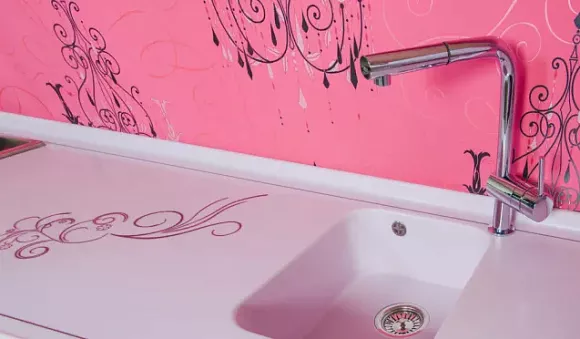 Фиолетовая кухня в Ярославле