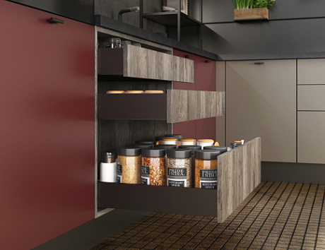 Красная кухня в Санкт-Петербурге