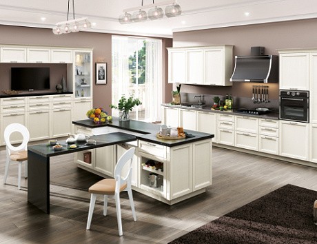 Кухня с «барной» атмосферой