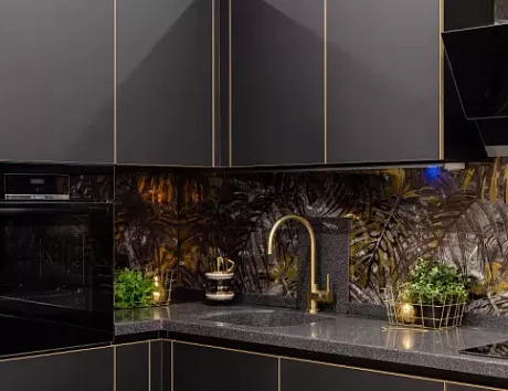 Черная кухня в Новосибирске