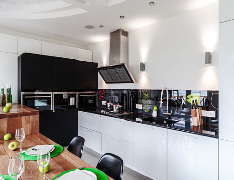 Глянцевая кухня в Твери