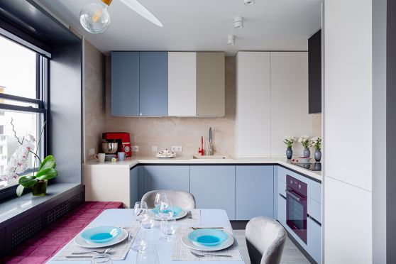 Как сделать небольшую кухню просторной: 10 нехитрых приемов