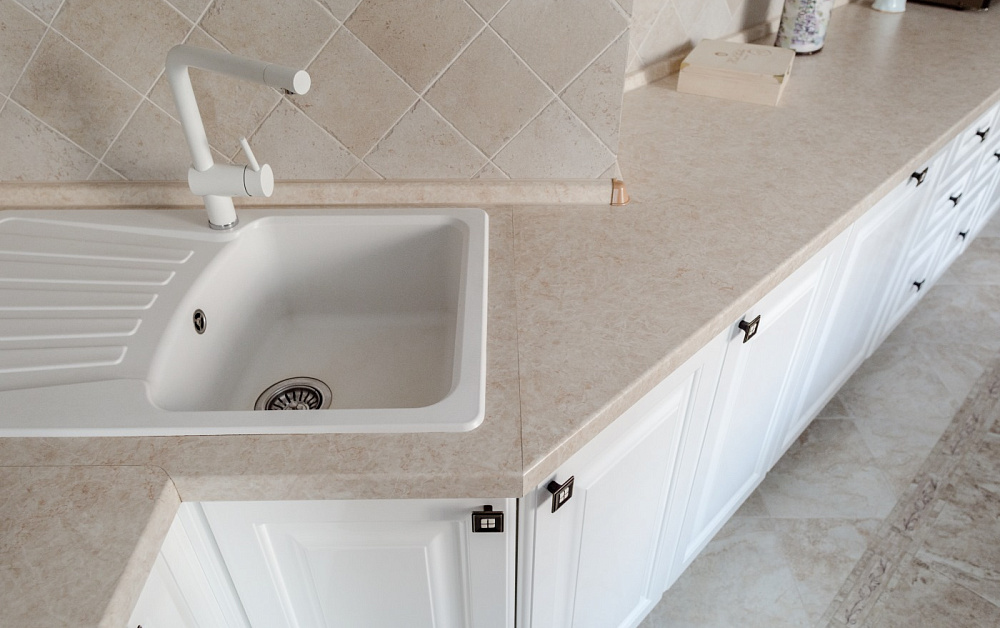 Кухня Айвори глянец